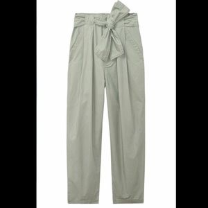 Rebecca Taylor La Vie Poplin Tie Pant